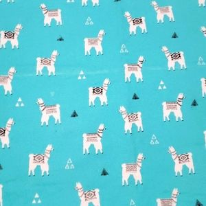 Homemade baby receiving blanket